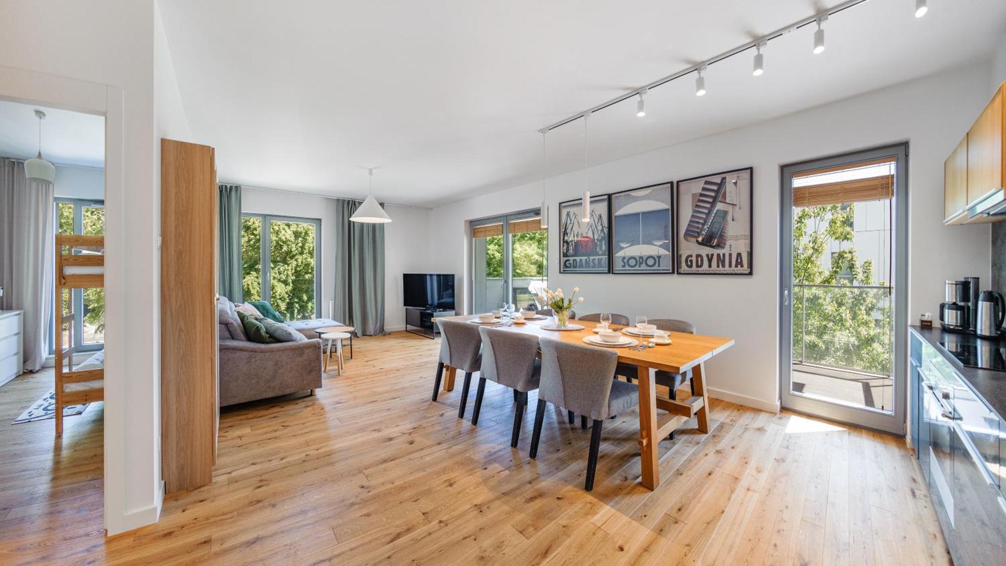 Apartamenty Sun & Snow Nadmorze Gdaňsk Exteriér fotografie